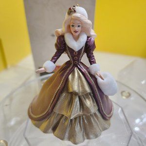 Hallmark Keepsake 1996 Club Edition BARBIE Christmas Ornament 4th in Series New
